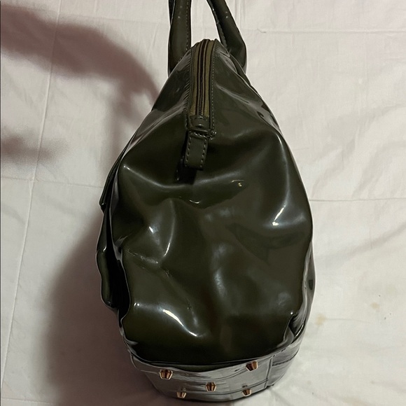 Paolo Masi Dark Green Shoulder Bag - Picture 7 of 16